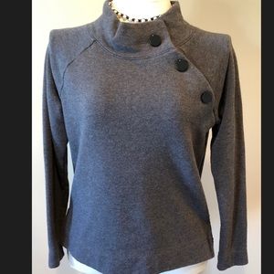 LOFT A-SYMMETRIC SWEATSHIRT
